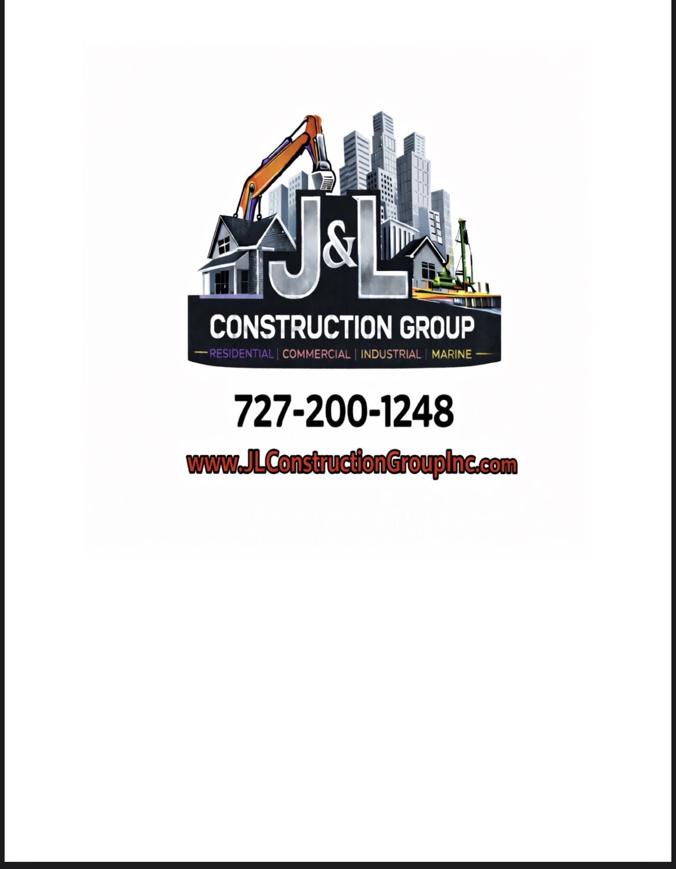 JL Construction Group Logo